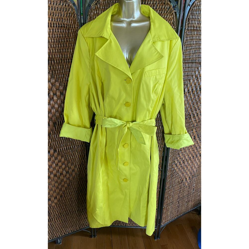 Plus Size 28W Purple Trench